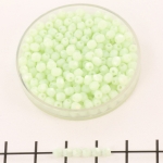 Tsjechisch facet rond 3 mm - opaque azure turquoise