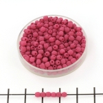 Tsjechisch facet rond 3 mm - purple wine