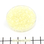 Tsjechisch facet rond 4 mm - citrine yellow