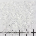 Tsjechisch facet druppel 8x6 mm - transparant crystal