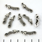 connector seahorse - silver