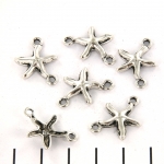 connector starfish smooth - silver