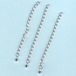 verlengketting - druppel lichtzilver