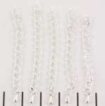 extension chain silver extra strong - drop lightsilver
