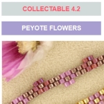 verzamelkaart miyuki beading - 4.2 stringing flowers