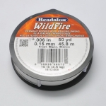 beadalon wildfire - wit 0.15 mm