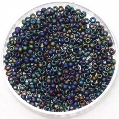 Miyuki Picasso 11 Shiny Black Beads