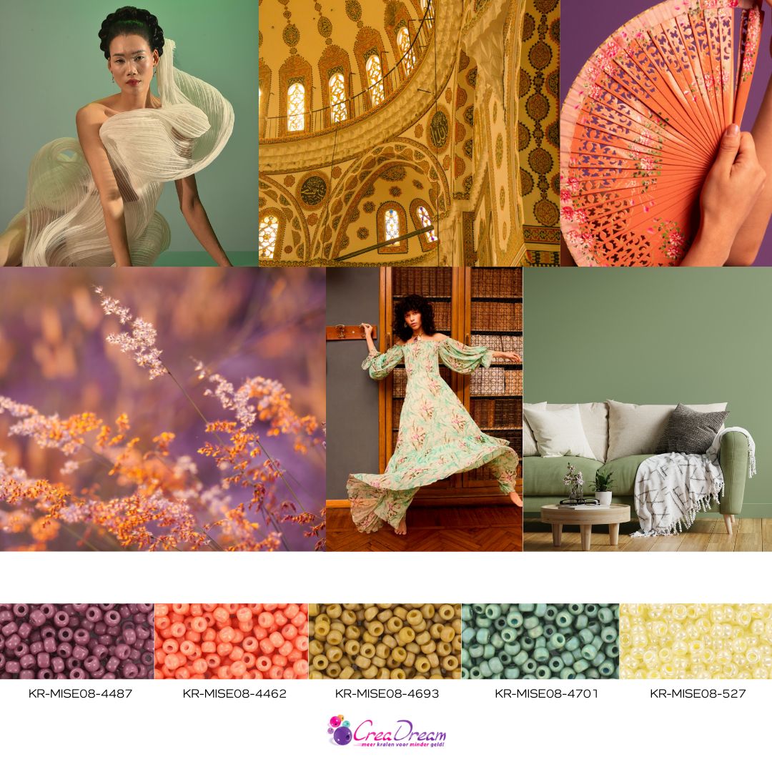 Extra foto's miyuki rocailles 8/0 - modekleuren herfst winter 2025-2026 flower harmony 