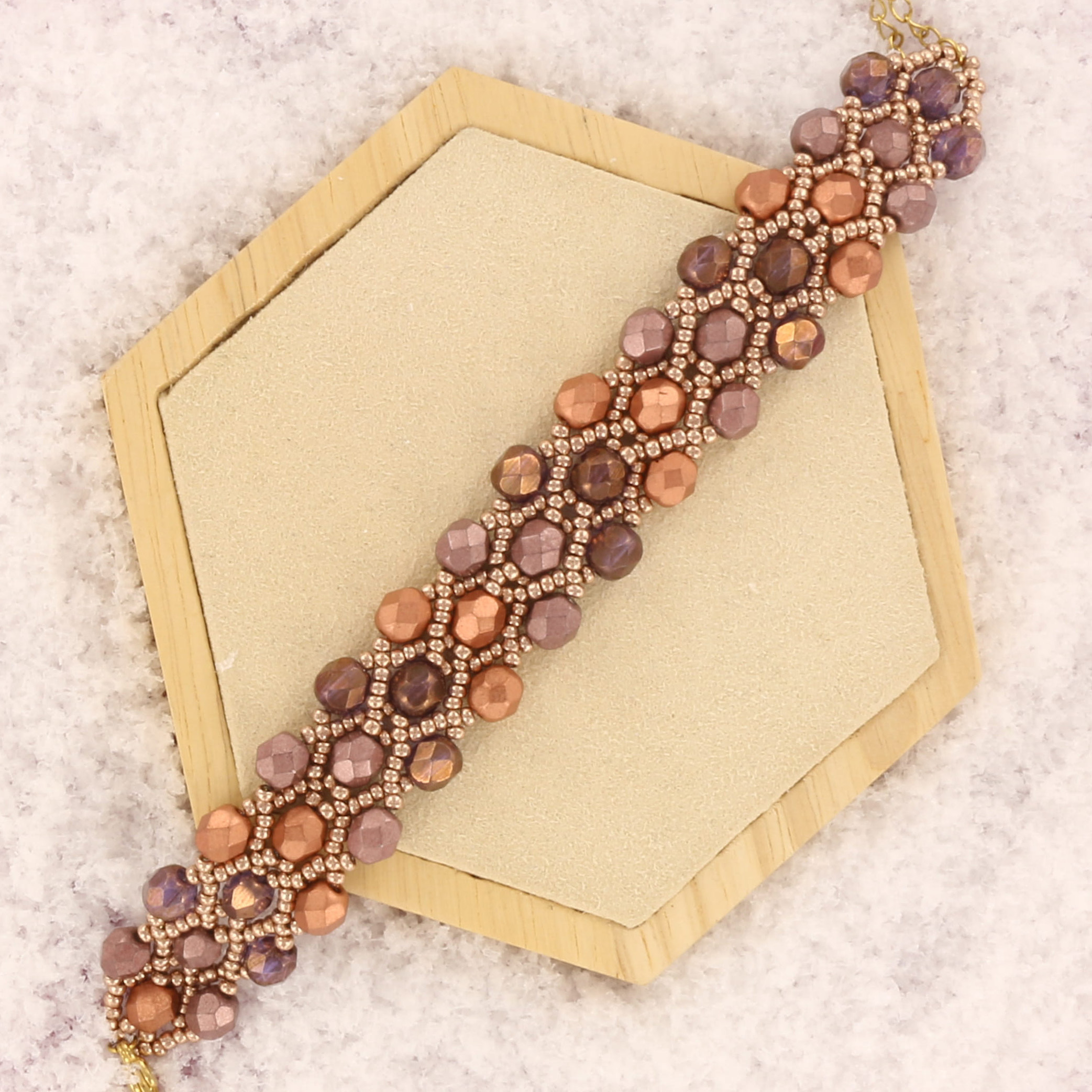 Extra pictures DIY package  - facet and seed beads