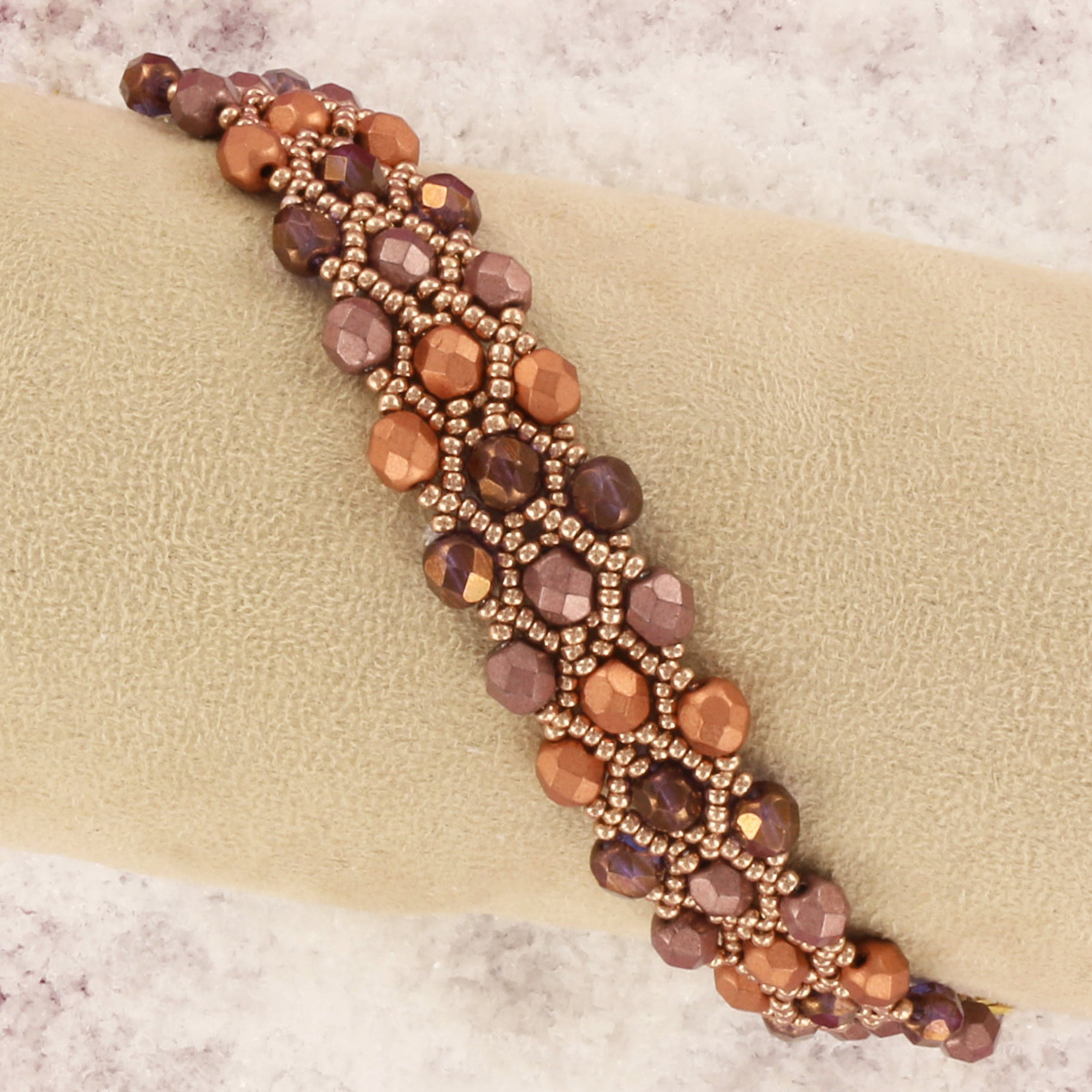 Extra pictures DIY package  - facet and seed beads