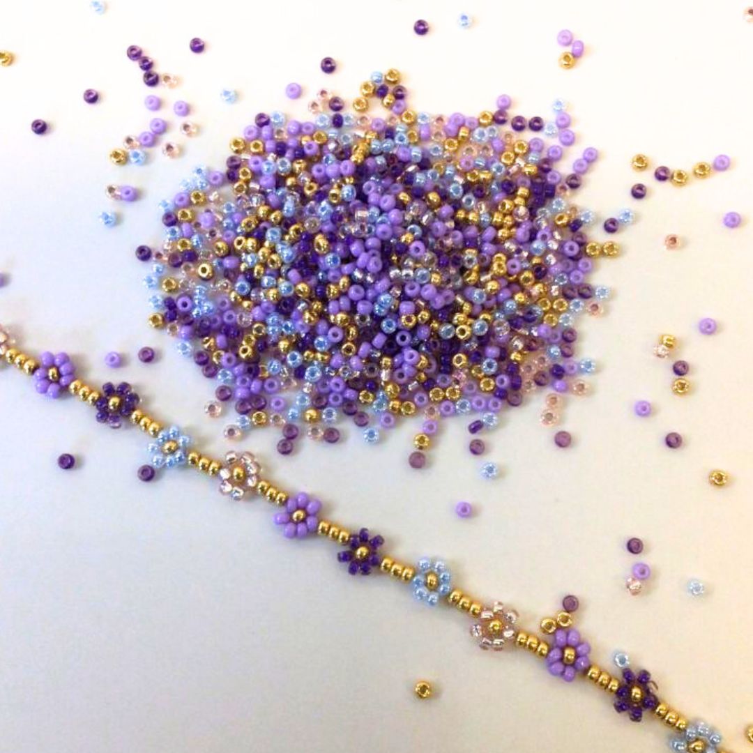 Extra pictures miyuki seed beads 11/0 - lilac dreams