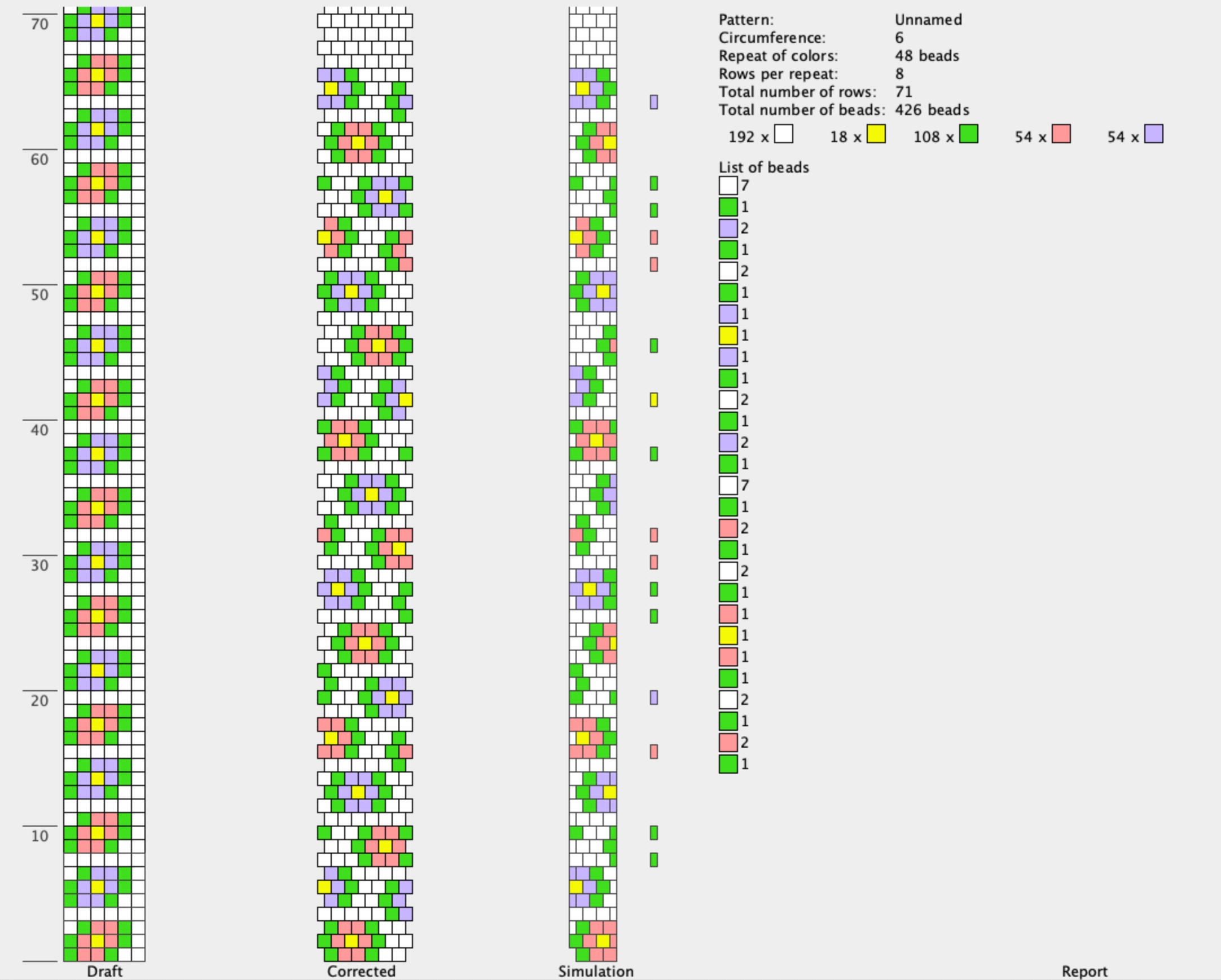 Extra foto's DIY kit armband haken met 11/0 - light tea rose