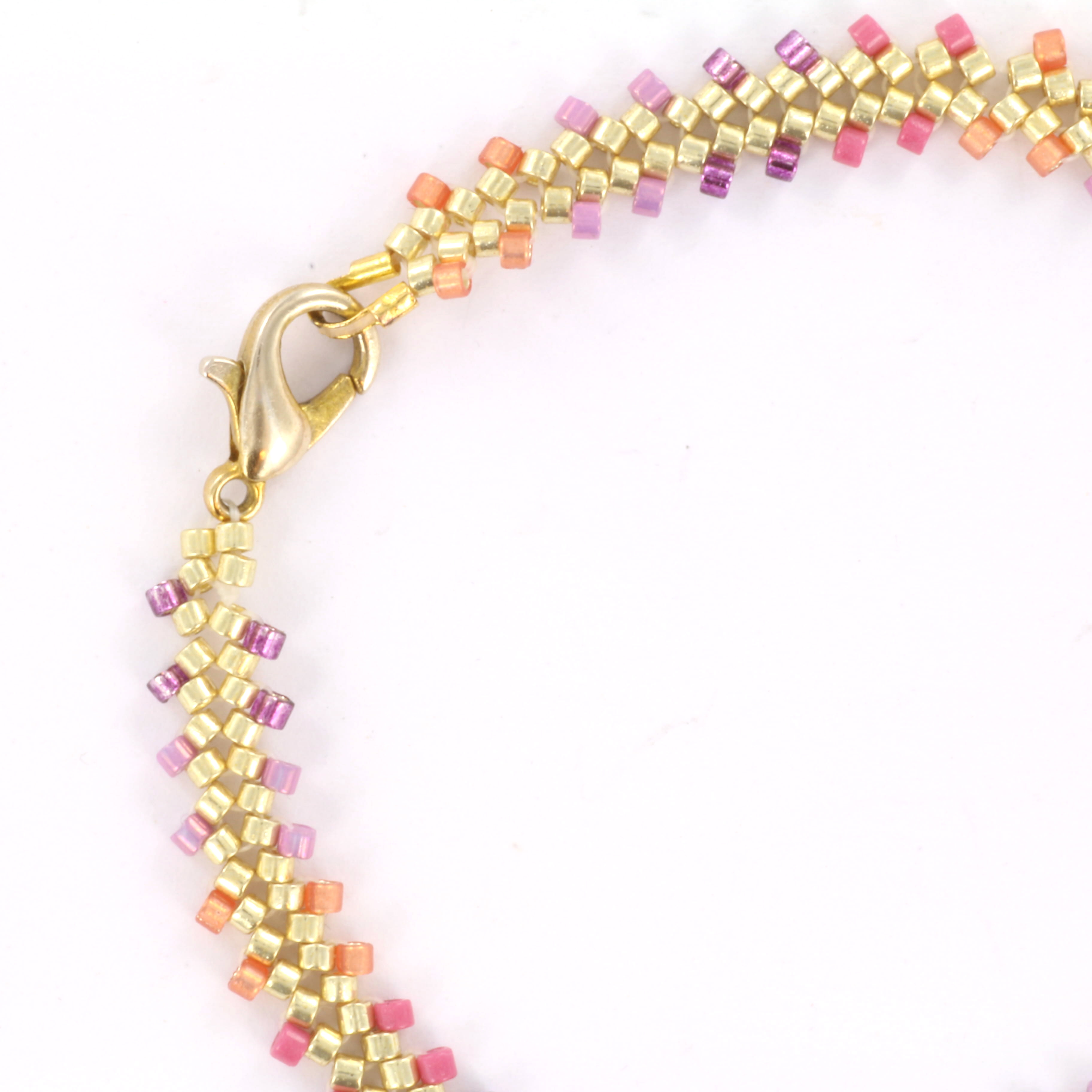 Extra foto's DIY herringbone armband - boho