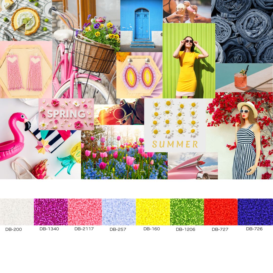 Extra pictures miyuki delica's 11/0 - modekleuren lente zomer 2026