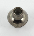 Extra foto's magnetisch slotje supersterk voor veters - 6 mm gat zwart
