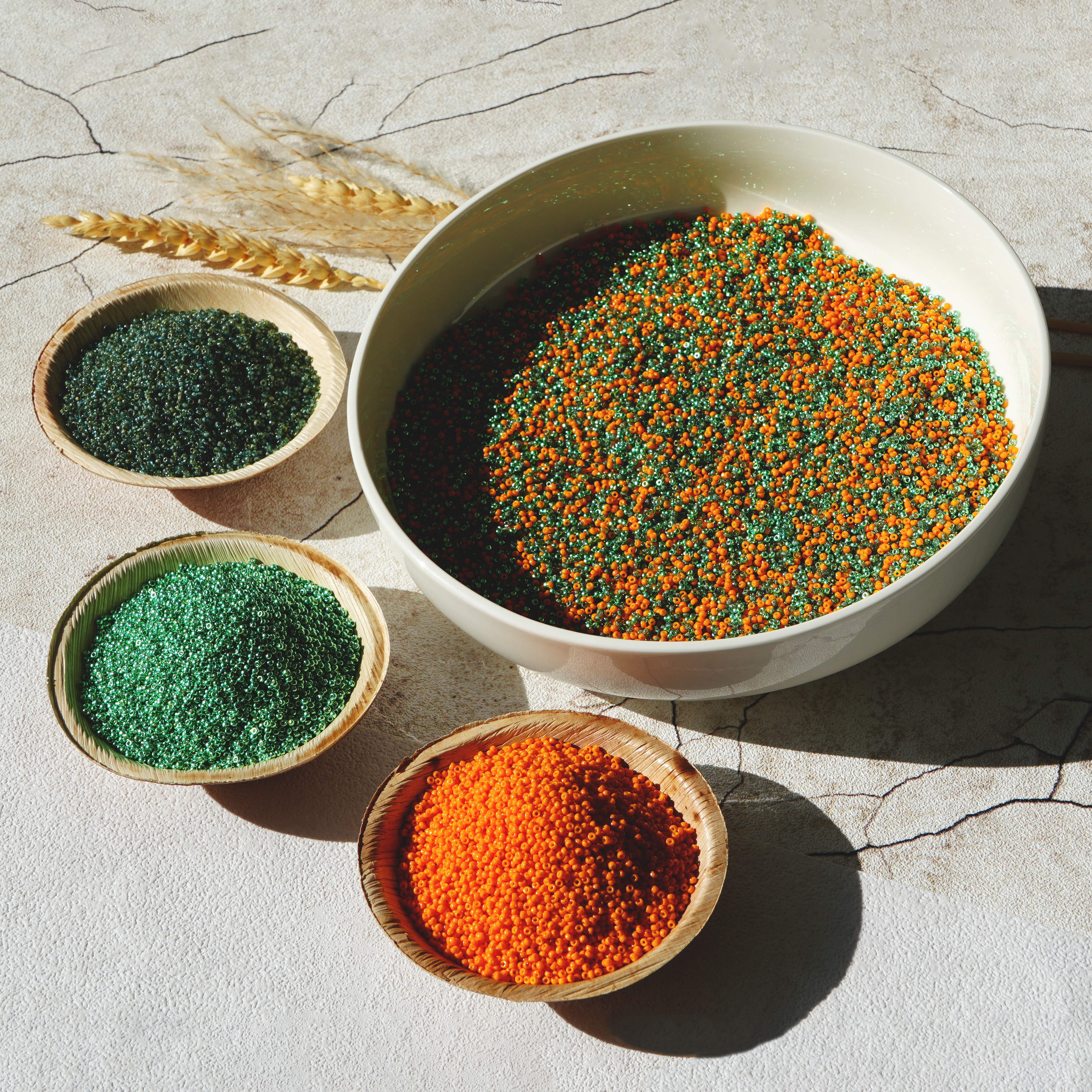 Extra pictures miyuki seed beads 11/0 - pumpkin pie