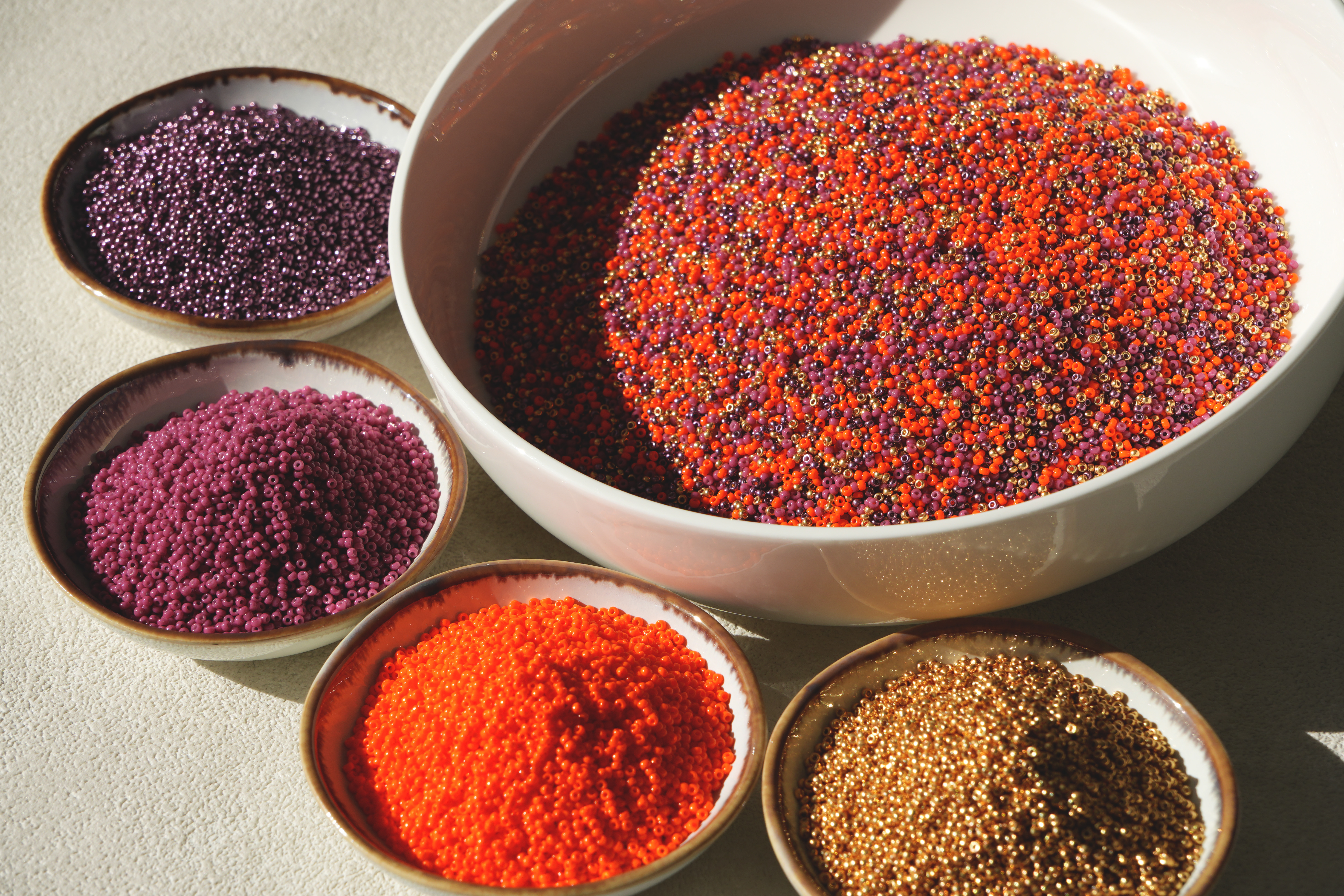 Extra pictures miyuki seed beads 11/0 - african glow