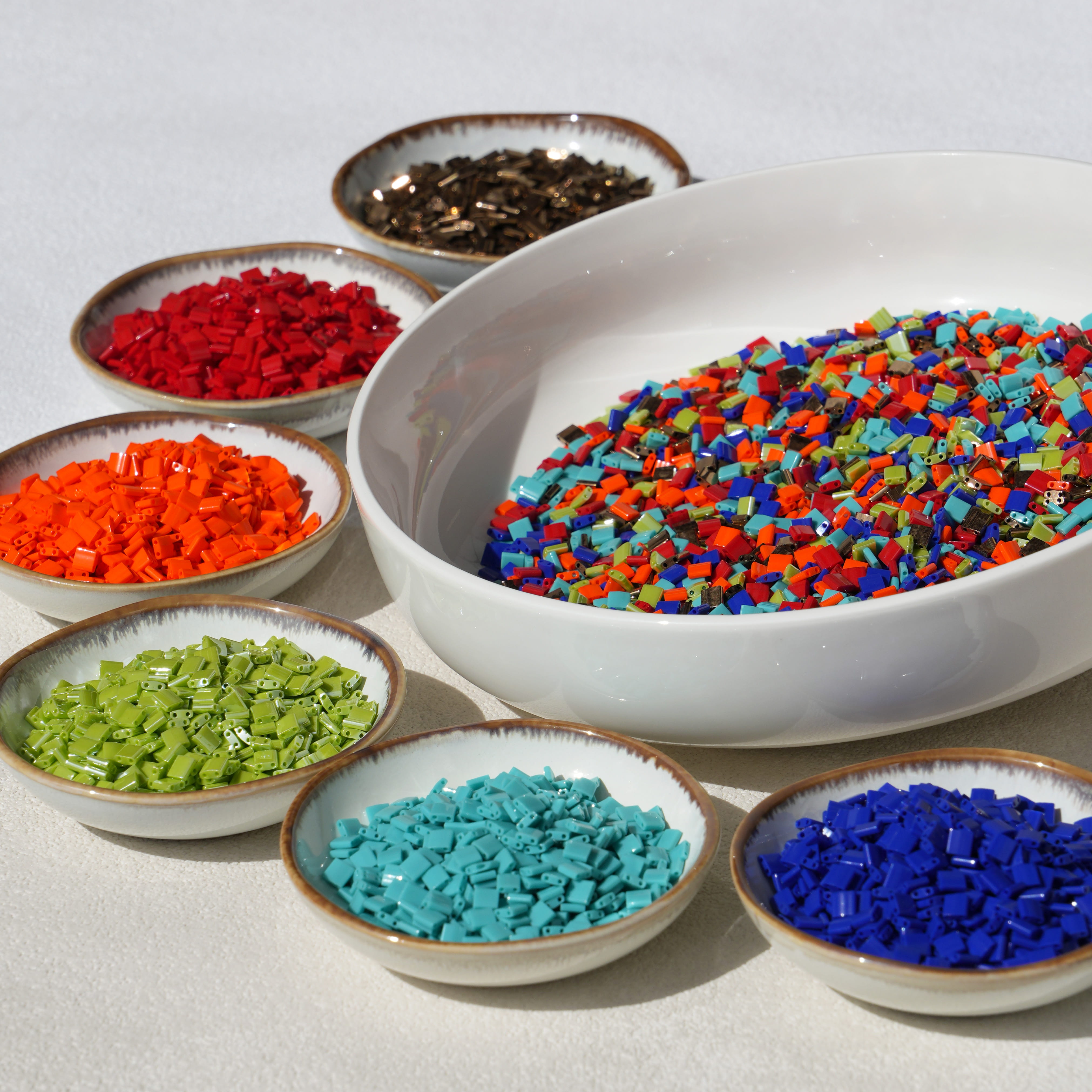 Extra pictures miyuki tila mix - colorful fiesta