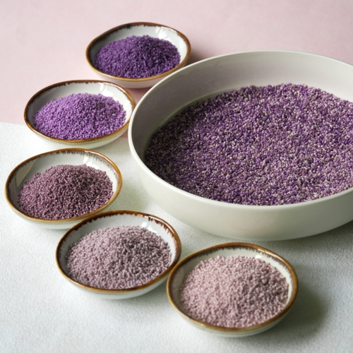 Extra foto's miyuki delica's 11/0 - purple pastel