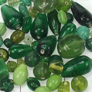 Extra foto's mix glanzend - groen