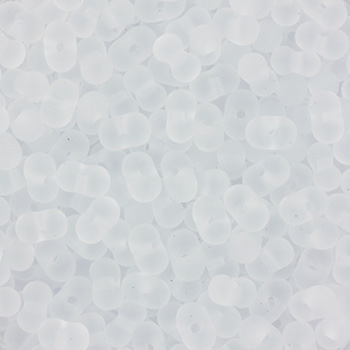 Extra foto's miyuki berry bead - transparant matte crystal