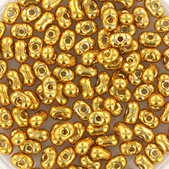 Extra foto's miyuki berry bead - duracoat galvanized gold