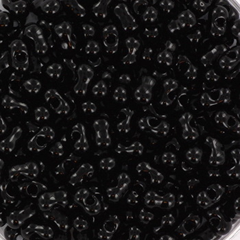 Extra foto's miyuki berry bead - opaque black