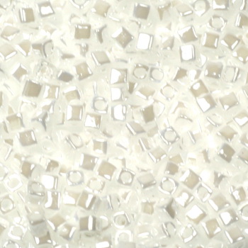 Extra foto's miyuki cubes 1.8 mm - ceylon pearl white