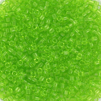 Extra foto's miyuki delica's 11/0 - transparant lime 