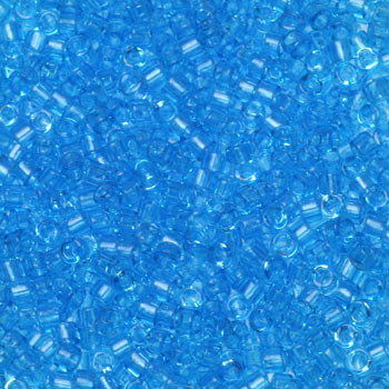 Extra foto's miyuki delica's 11/0 - transparant ocean blue
