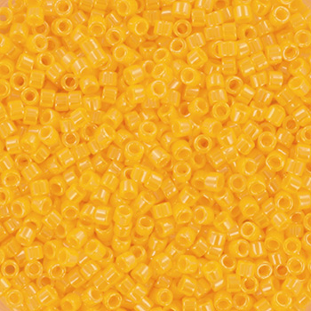 Extra foto's miyuki delica's 11/0 - opaque luster canary 