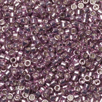 Extra foto's miyuki delica's 11/0 - galvanized dusty orchid