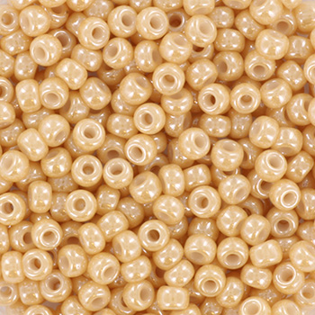 Extra pictures miyuki seed beads 8/0 - ceylon light caramel