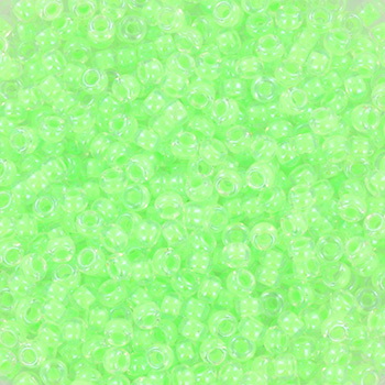 Extra pictures miyuki seed beads 11/0 - luminous green