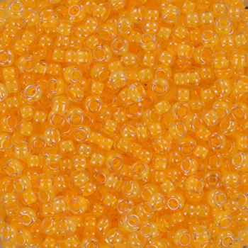Extra foto's miyuki rocailles 11/0 - luminous yellow orange