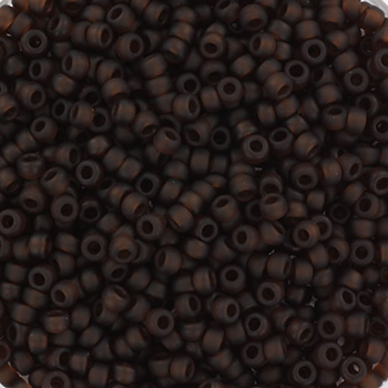 Extra pictures miyuki seed beads 11/0 - transparant matte root beer