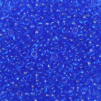Extra pictures miyuki seed beads 11/0 - transparant sapphire
