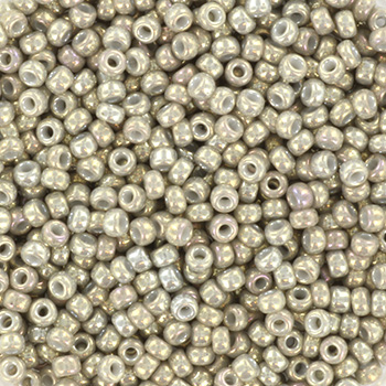 Extra pictures miyuki seed beads 11/0 - opaque luster smoke gray 