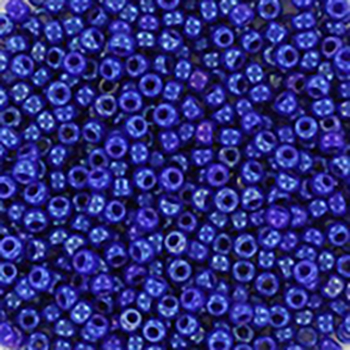 Extra pictures miyuki seed beads 11/0 - opaque luster cobalt