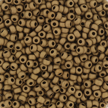 Extra pictures miyuki seed beads 11/0 - metallic matte dark bronze