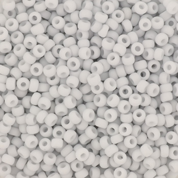 Extra pictures miyuki seed beads 11/0 - opaque matte pale blue gray