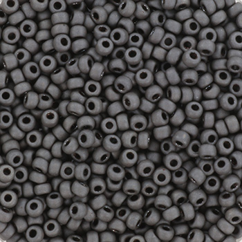 Extra pictures miyuki seed beads 11/0 - metallic matte slate