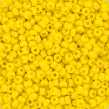Extra pictures miyuki seed beads 11/0 - opaque dark yellow