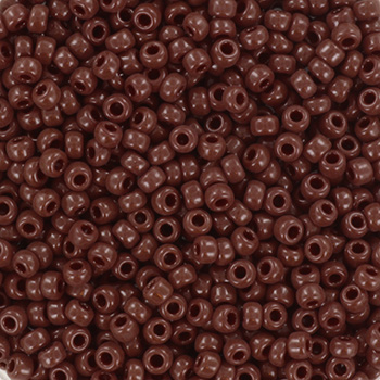 Extra foto's miyuki rocailles 11/0 - opaque red brown