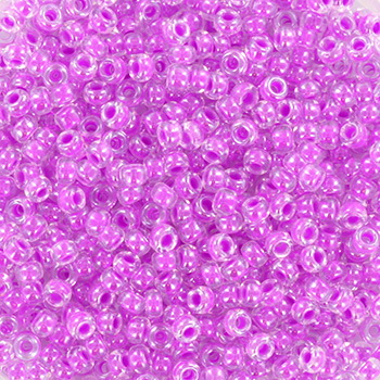 Extra foto's miyuki rocailles 11/0 - luminous purple lila