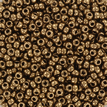 Extra pictures miyuki seed beads 11/0 - metallic dark bronze