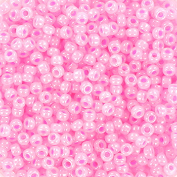 Extra foto's miyuki rocailles 11/0 - ceylon soft baby pink