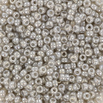 Extra pictures miyuki seed beads 11/0 - ceylon silver gray