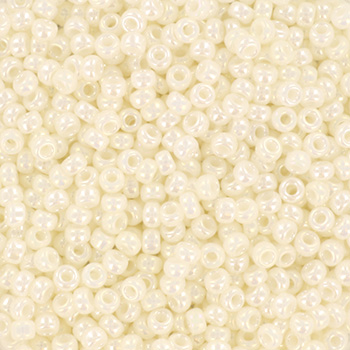 Extra pictures miyuki seed beads 11/0 - ceylon ivory pearl
