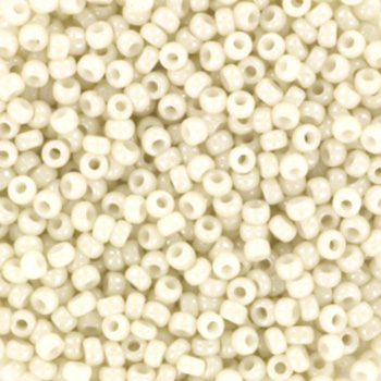 Extra pictures miyuki seed beads 11/0 - opaque luster limestone